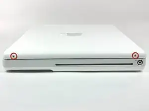 iBook G4 12" 800 MHz-1.2 GHz Rear Display Bezel Replacement