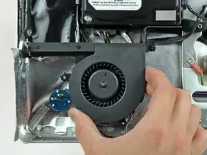 iMac G5 20" Model A1145 Hard Drive Fan Replacement