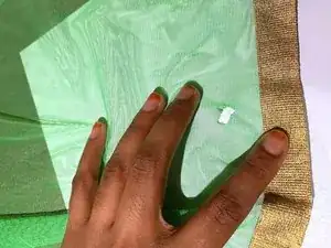 How To Repair A Rip In Chiffon Fabric