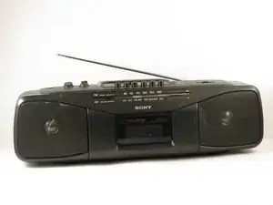 Sony CFS-204 Radio Cassette-Recorder