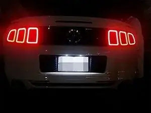 Install LED License Plate Lights