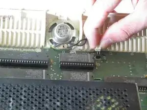 Apple IIc Speaker Replacement