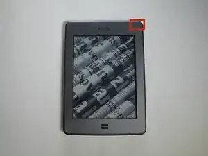 Kindle Touch Bezel Replacement