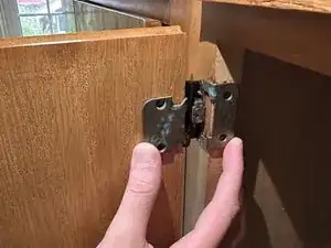 Cabinet Door Butt Hinge Replacement