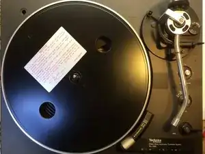 Technics SL-1900 Turntable Disassembly