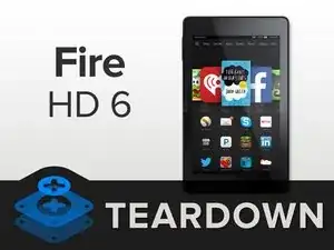 Kindle Fire HD 6 Teardown