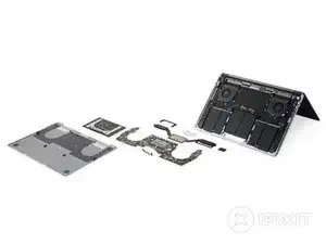 Smontaggio MacBook Pro Touch Bar 13" 2018