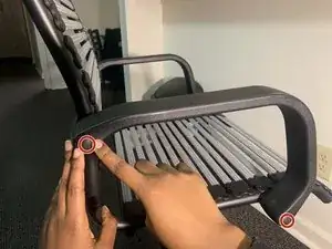 Container Store Office Chair 10052635 Arm Repair