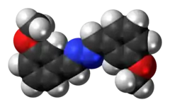 Space-filling model of the DMeOB