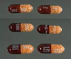 Dexedrine Spansule 5, 10 and 15 mg capsules, a sustained-release dosage form of dextroamphetamine