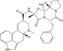 (6aR,9R)-N-((2R,5S,10aS,10bS)-5-benzyl-10b-hydroxy-2-methyl-3,6-dioxooctahydro-2H-oxazolo[3,2-a] pyrrolo[2,1-c]pyrazin-2-yl)-7-methyl-4,6,6a,7,8,9-hexahydroindolo[4,3-fg] quinoline-9-carboxamide