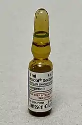 Haldol decanoate 50 mg/ml solution for injection into muscle