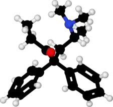 The more active R enantiomer of methadone (levomethadone)