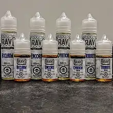 Bravo nicotine salt e-liquids.