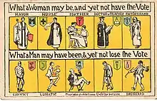 From The Women´s Library: Suffrage Collection; Created by the Suffrage Atelier