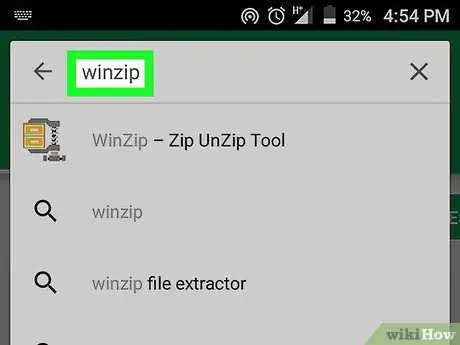Immagine titolata Open Zip Files on Android Step 2