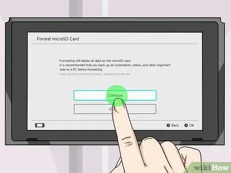 Immagine titolata Format an SD Card on the Nintendo Switch Step 7