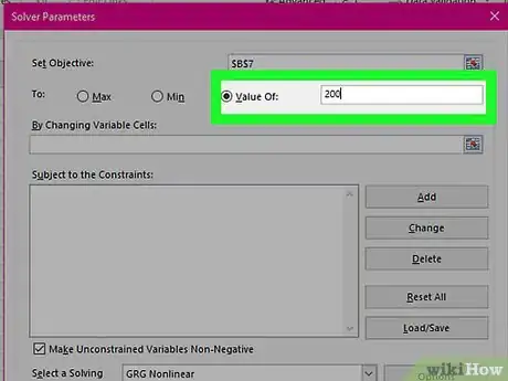 Immagine titolata Use Solver in Microsoft Excel Step 13