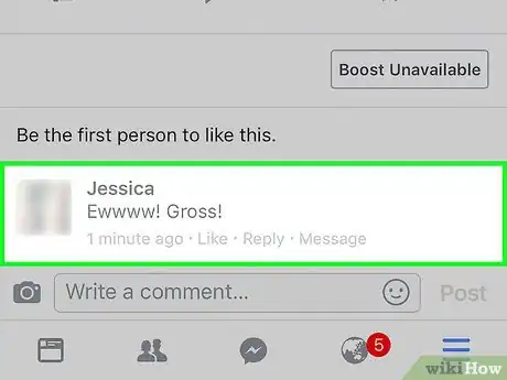 Immagine titolata Unhide Comments on Facebook Step 5
