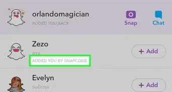 Sapere se Qualcuno ti ha Aggiunto su Snapchat