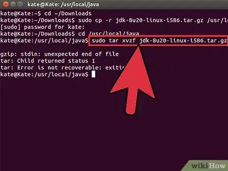 Immagine titolata Install Oracle Java JRE on Ubuntu Linux Step 7