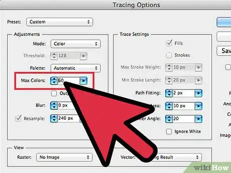 Immagine titolata Use Adobe Illustrator Live Trace Step 4
