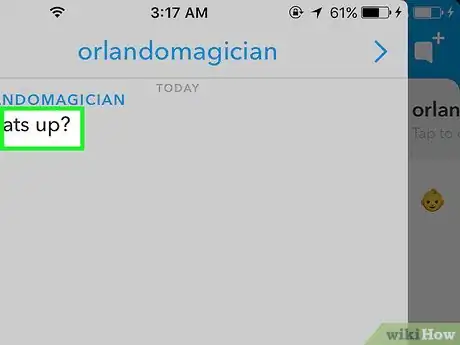 Immagine titolata Read Snapchat Messages Without the Other Person Knowing Step 5