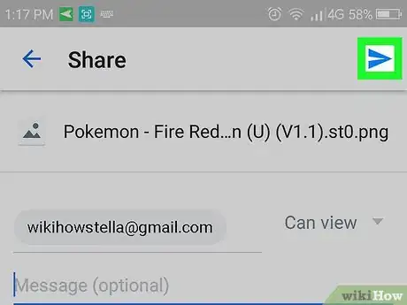 Immagine titolata Send Photos from Android to iPhone Step 27