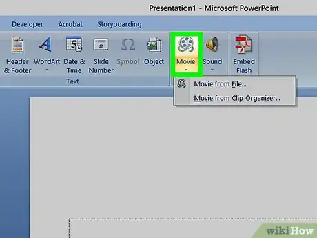 Immagine titolata Embed Video in PowerPoint Step 4