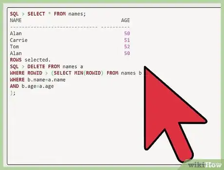 Immagine titolata Delete Duplicate Records in Oracle Step 12