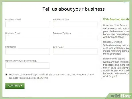 Immagine titolata Advertise on Groupon Step 3