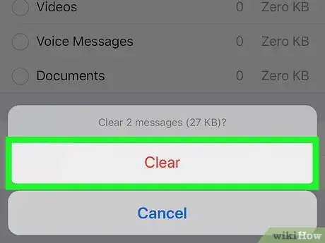 Immagine titolata Delete All Media on WhatsApp Step 9