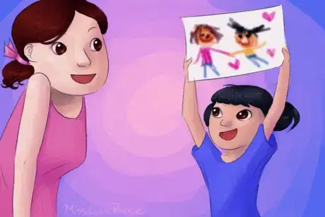 Immagine titolata Girl Shows Drawing to Woman.png