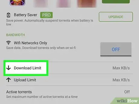 Immagine titolata Increase Download Speed in uTorrent on Android Step 4