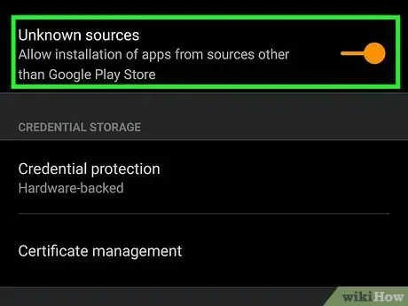 Immagine titolata Install APK Files on Android Step 7