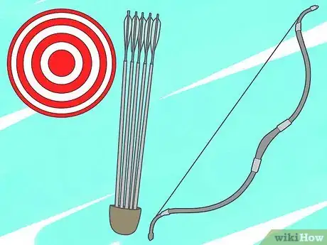 Immagine titolata Shoot a Recurve Bow Step 1