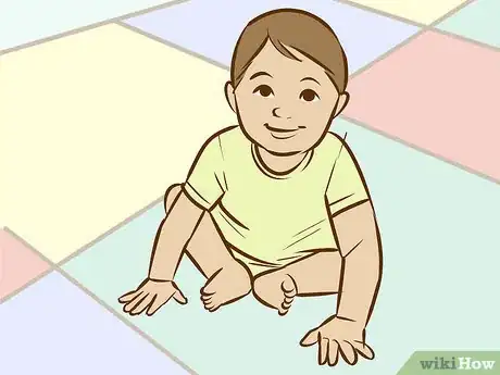 Immagine titolata Teach a Baby to Crawl Step 3