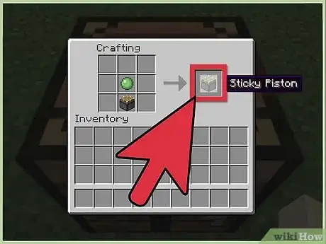 Immagine titolata Build a Piston Drawbridge in Minecraft Step 2