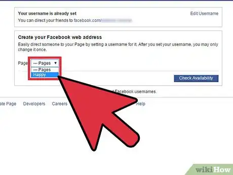 Immagine titolata Make a Personalized Facebook URL Step 3