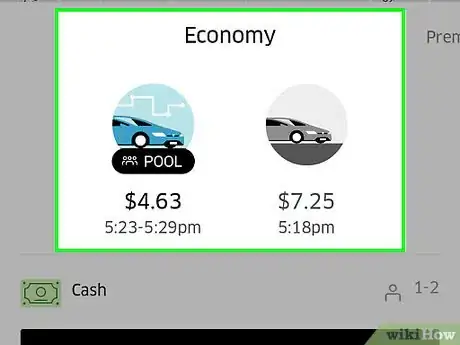 Immagine titolata Choose an Uber Car Step 16