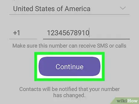 Immagine titolata Change Number on Viber on Android Step 9