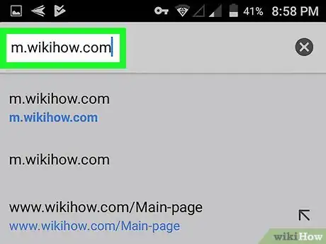 Immagine titolata Go Back on Chrome on Android Step 2