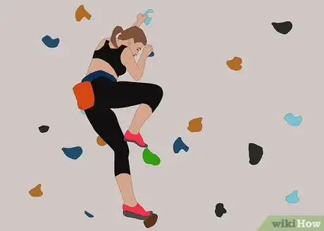 Immagine titolata Improve at Indoor Rock Climbing Step 11