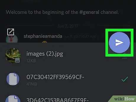 Immagine titolata Upload Files to a Discord Channel on Android Step 8