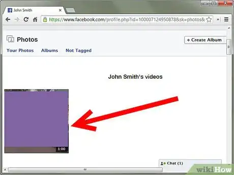 Immagine titolata Find Videos on Facebook Step 6