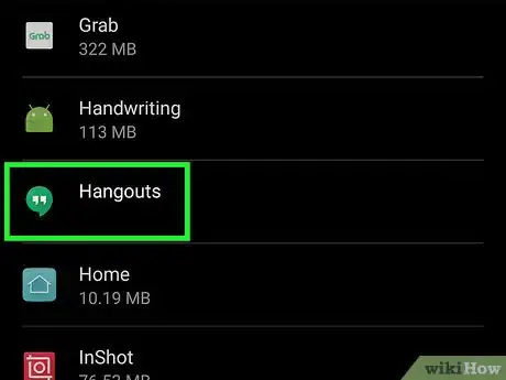 Immagine titolata Uninstall Hangouts on Android Step 4