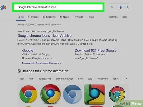 Immagine titolata Get the Chrome Icon for Google Chrome Step 9