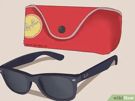 Immagine titolata Tell if Ray Ban Sunglasses Are Fake Step 10