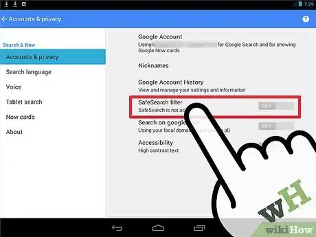 Immagine titolata Disable Google Safe Search on Android Step 15