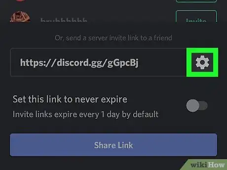 Immagine titolata Invite People to a Discord Server on Android Step 5